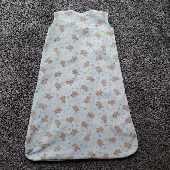 VGUC Halo Teddy Bear Micro-fleece Sleep Sack Wearable Blanket Size Large TOG 1.0 - Picture 3 of 4